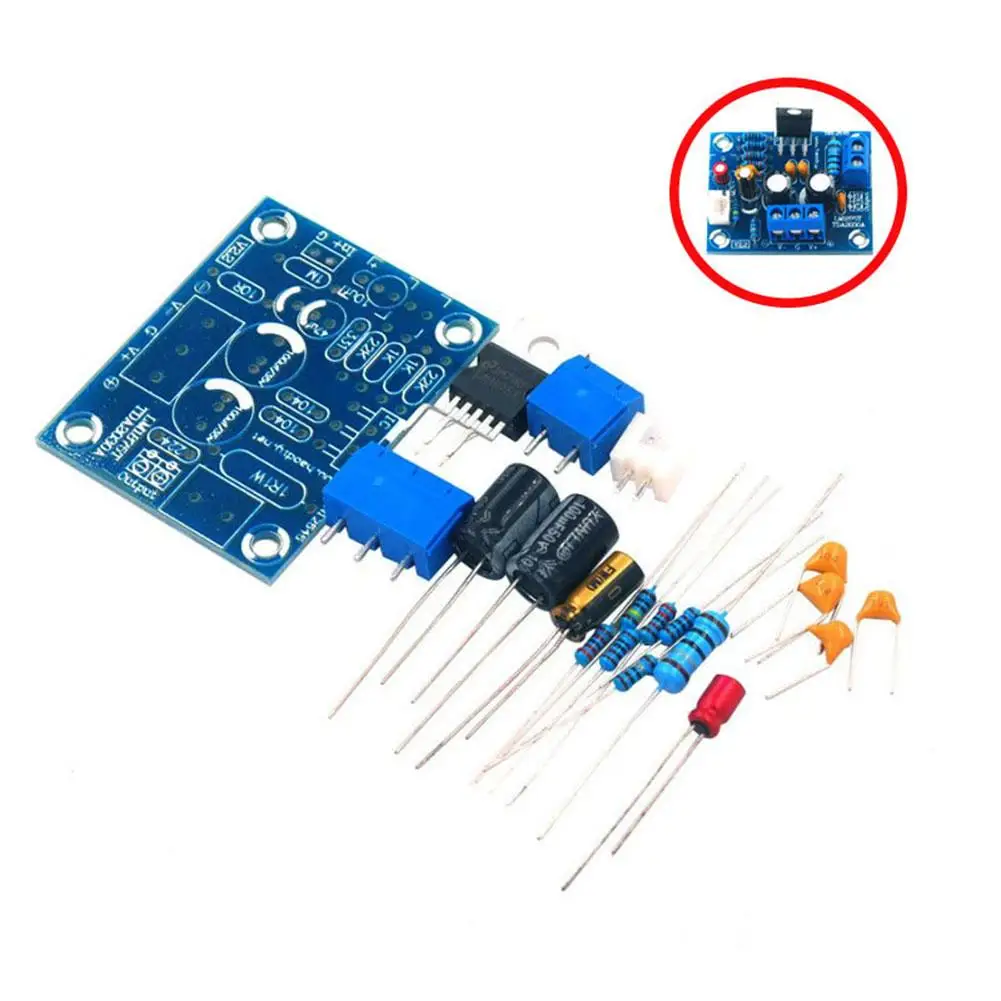 Mono Amplifier Board LM1875T Mono Enthusiast Power Board Power Amplifier Speaker Kit Amplifier Making DIY Pcb P0P2