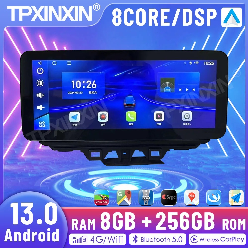 

12.3 Inch Android 13 HD Touch Screen For Hyundai Tucson 2019-2020 Car Radio Multimedia Player GPS Navigation CarPlay Head Unit