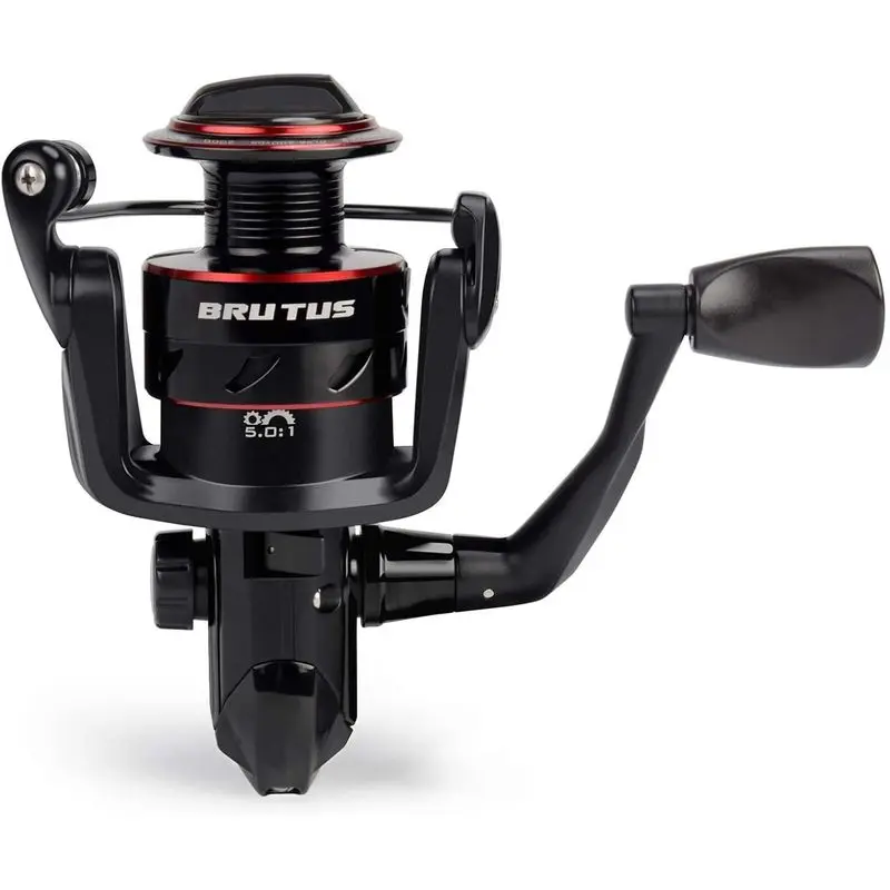 KastKing Brutus Spinning Reel Freshwater Graphite Frame CNC Aluminum Spool 5.2:1 Gear Ratio 4+1 Bearing Outdoor Sports Fishing R