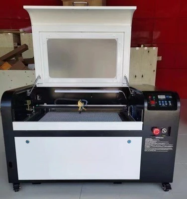 

4060 laser engraving machine export acrylic wood model leather two-color board advertising small 6090 cutting