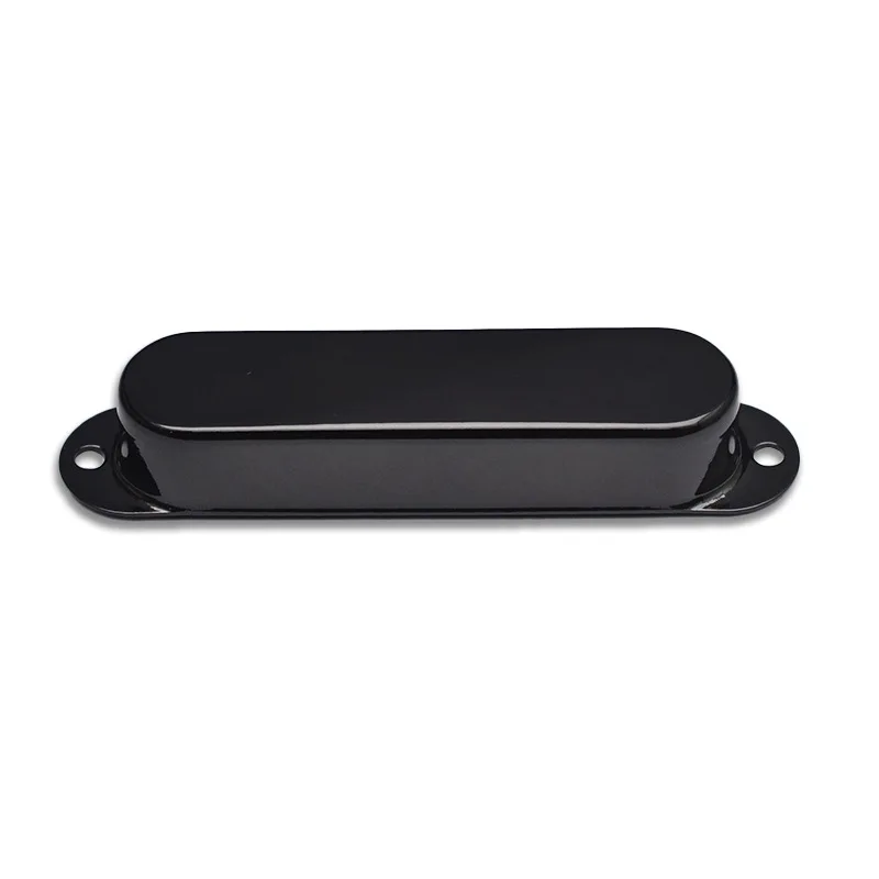 3 Stück verchromte versiegelte Gitarren-Tonabnehmerabdeckungen, geschlossene Single-Coil-Tonabnehmerabdeckung für ST Stratocaster Pickup-Abdeckung – Detail 4