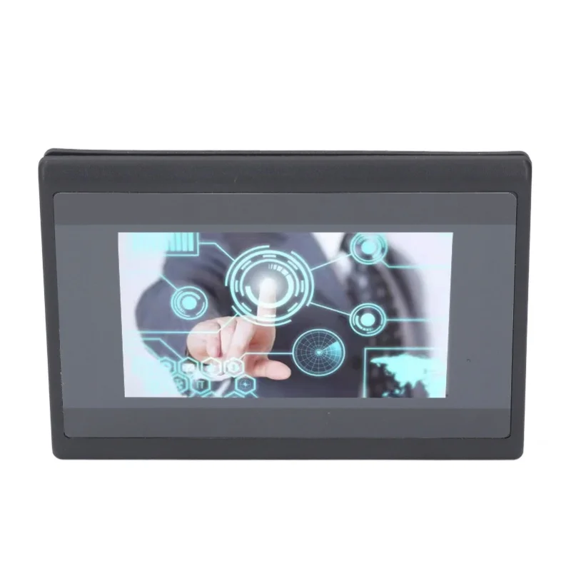 

4.3in PLC HMI All In One DC24V 600MHz ARM9 With 8MB DDR2 Memory CPU 2 Channel PT100 Temperature Measurement PLC Touch Screen