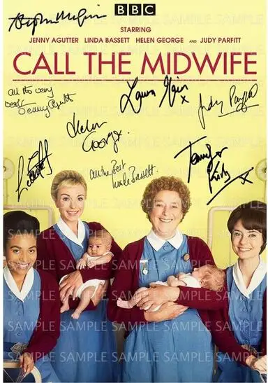 

CALL THE MIDWIFE CAST SIGNED TV SHOW SEASON Art Film Print Silk Poster for Your Home Wall Decor