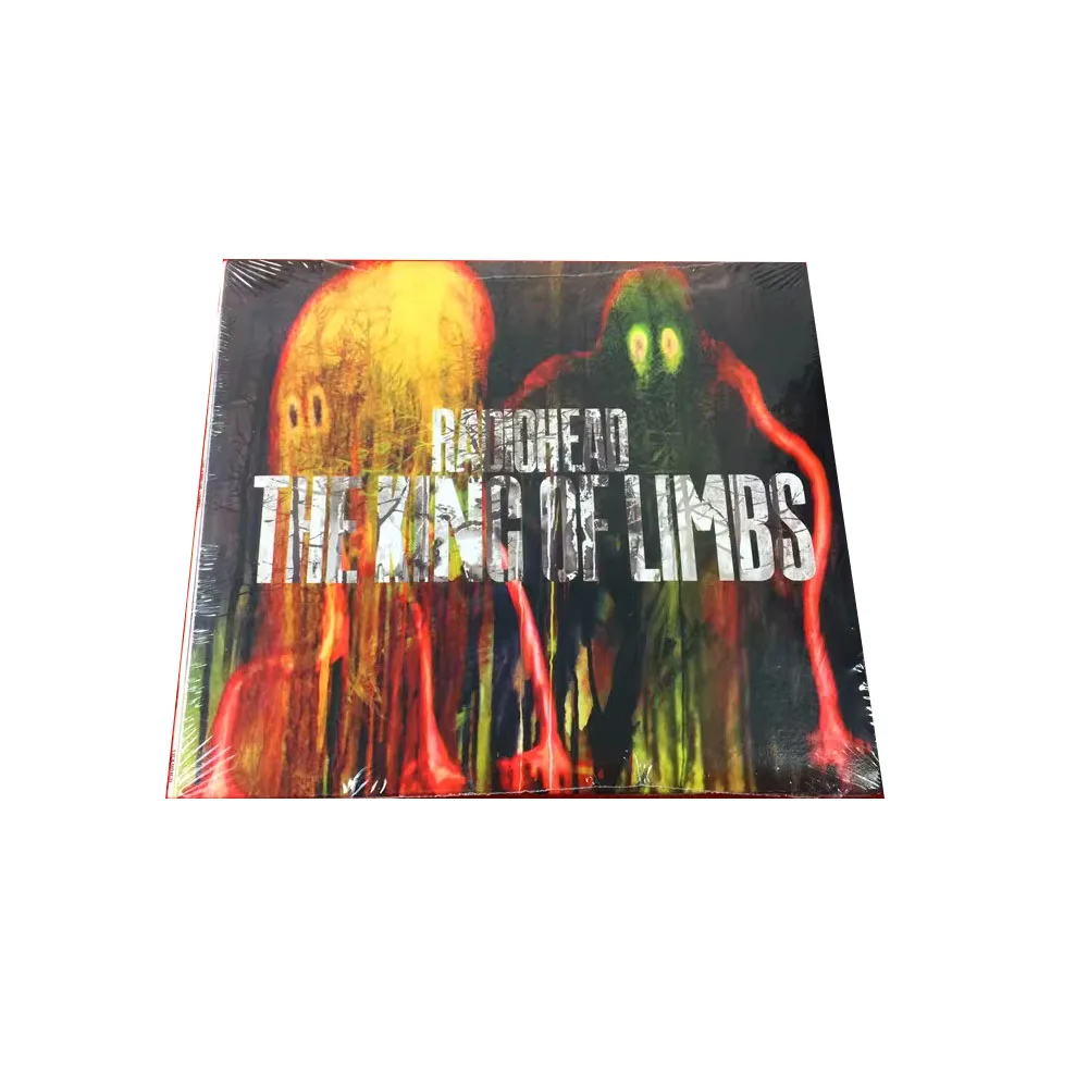 Radiohead The King of Limbs CD 2011 8ème album de studio Enregistrements électroniques expérimentaux Rock XL Article de collection scellé original