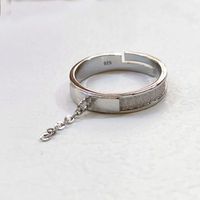 Icarus Ring Pendant Chain 925 Silver Ring Jewelry Anime Surrounding Student Gifts