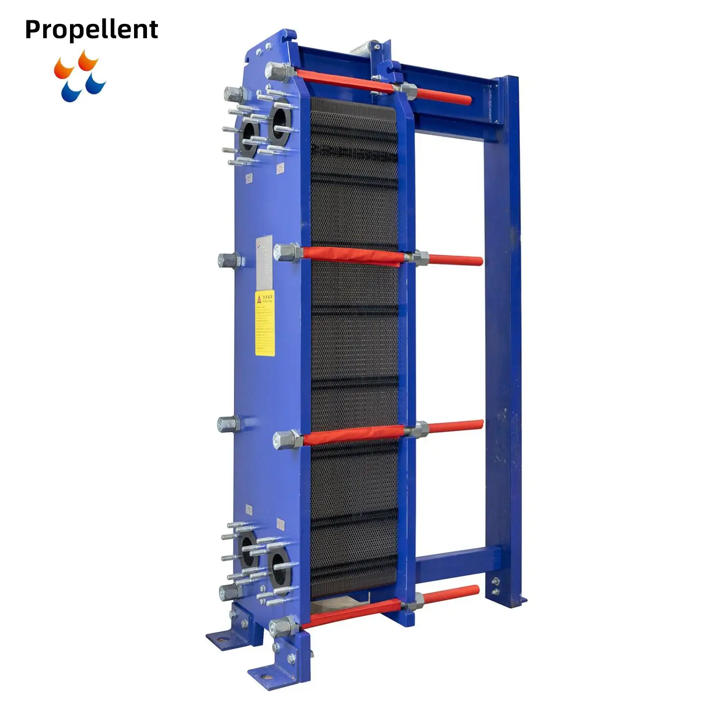 Large Capacity Plate Heat Exchanger with Flange Connections for Factory Direct Cooling Needs High Efficiency Engine Use
