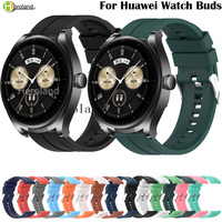 22MM Silicone WatchBand Strap For Huawei Watch Buds Smart Wristband Bracelet WirstStrap For Huawei Watch 3 Pro new GT3 pro 46mm