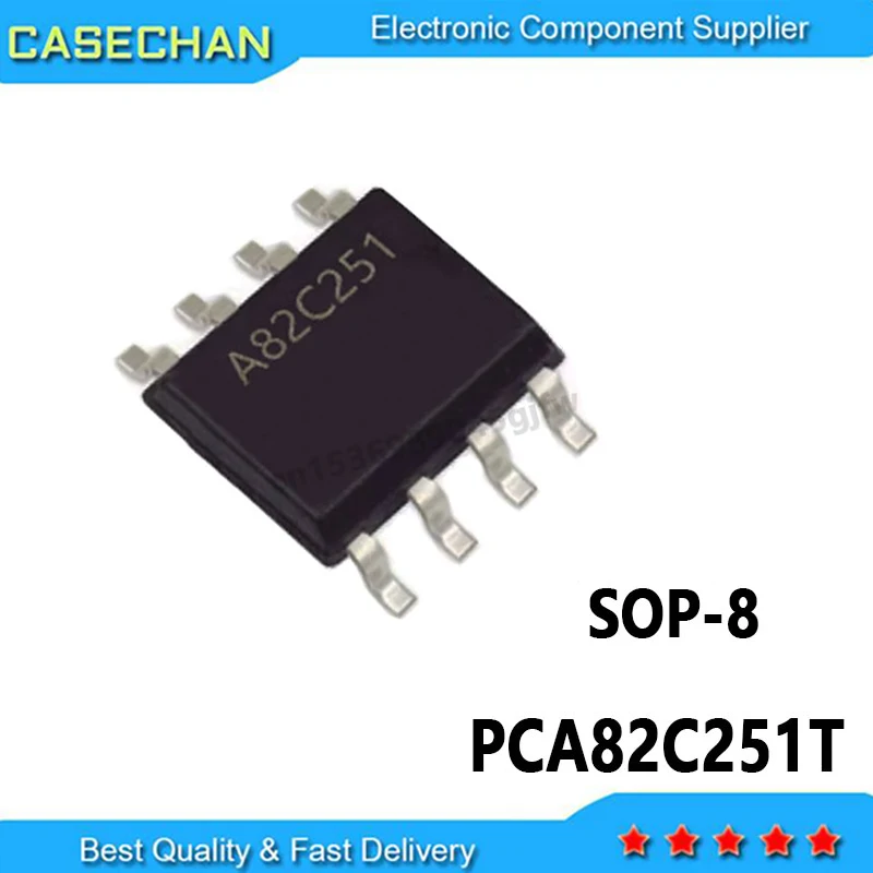 10PCS  PCA82C251 82C251Y A82C251Y A82C251 PCA82C251T SOP-8