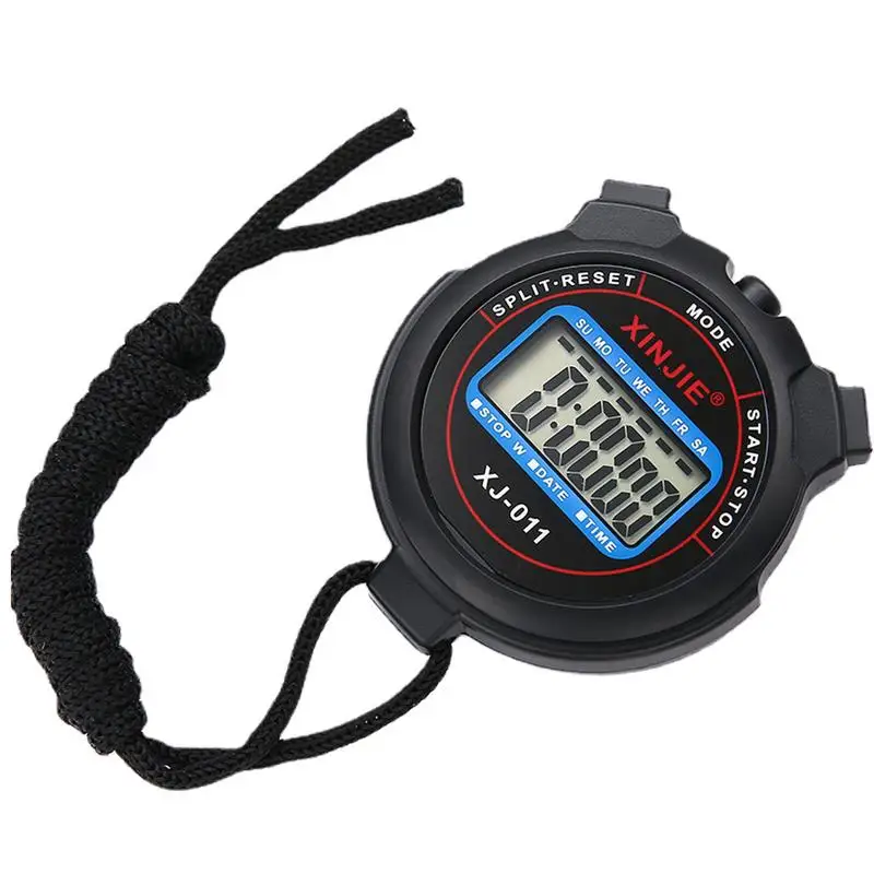 Digital Stopwatch Timer Waterproof Electronic Sports Stopwatch Accurate Swimming Countdown Timer Athlete Referees Timer