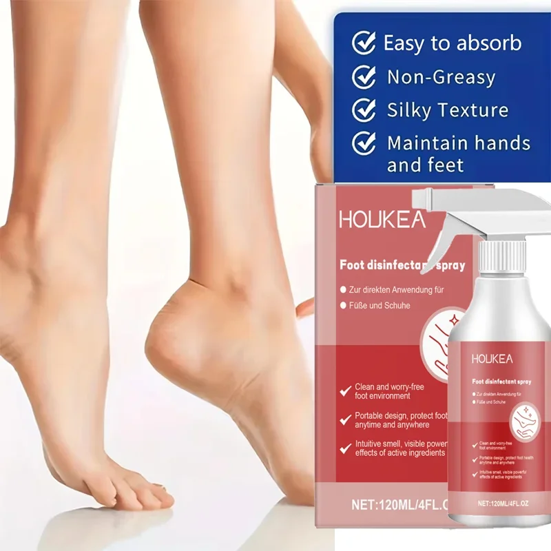 

Освежающий спрей для ног против трещин, увлажняющий дезодорирующий туман для ухода за ногами, легкая нелипкая формула для свежих сухих ног, все