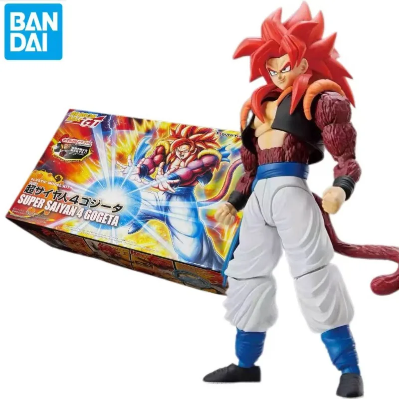 Bandai Figure-rise Standard FRS Dragon Ball Z Super Saiyan 4 Gogeta Action Figure Plastic Model Kit Anime Collectible Gift