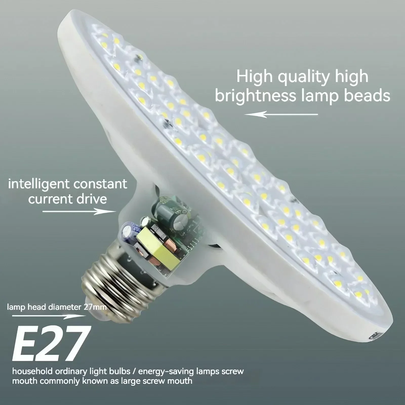 High Brightness LED Flying Saucer Light 18W 24W 36W Energy Efficient Illumination for Home Nights