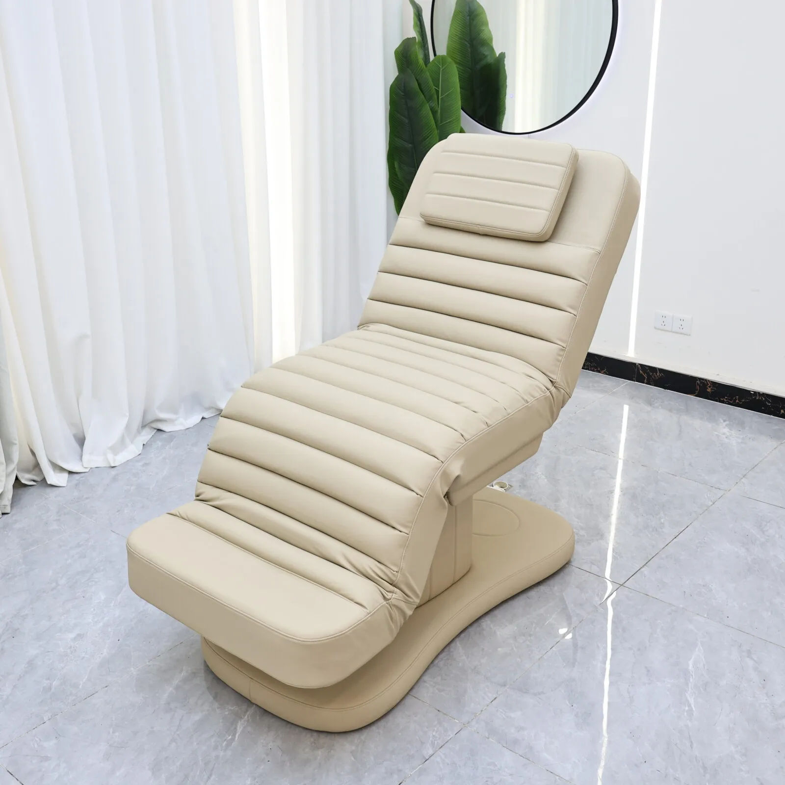 Electric Folding Facial SPA Bed Hydrotherapy Massage Table Salon Eyelash Chair Adjustable Beauty Care Shop Rest Area Furniture