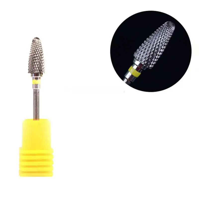 Nail Tungsten Steel Grinding Head Fine Grain Anti-corrosion High Hardness Impact Resistance High Strength Effective Gel Removal