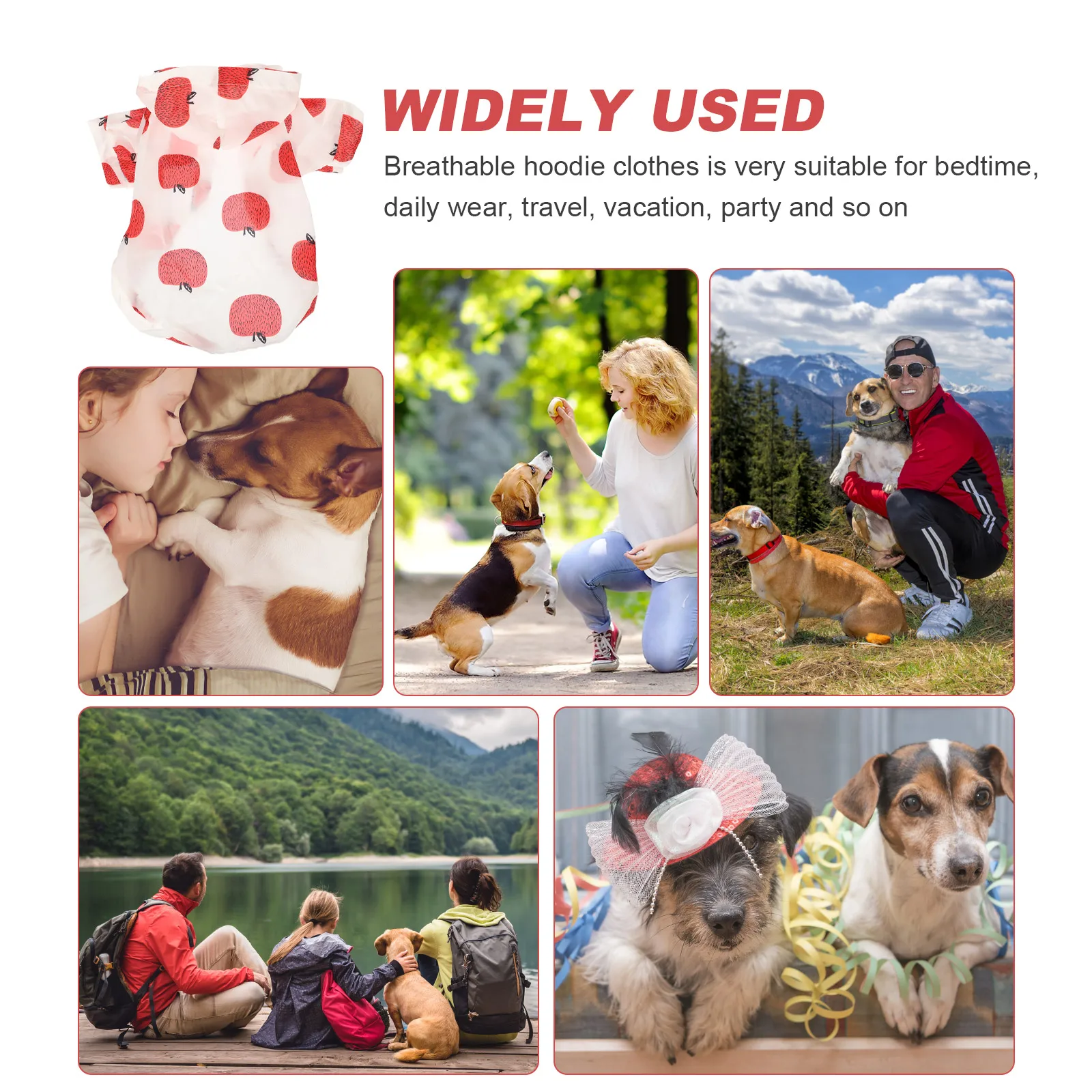 

Pet Sunscreen Shirt Summer Clothes for Large Dogs Lightweight Polyester Dog Hoodie Reusable Protection Vest