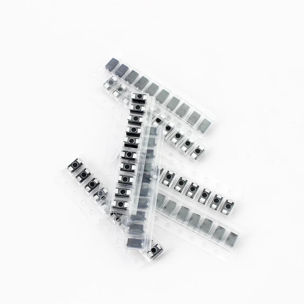 70PCS SMD Diodes 1N4001 M1 1N4004 M4 1N4007 M7 SS14 1N5819 SS34 SR340  US1M RS1M Schottky Diode 7 Values*10pcs Electronic Kit image 3