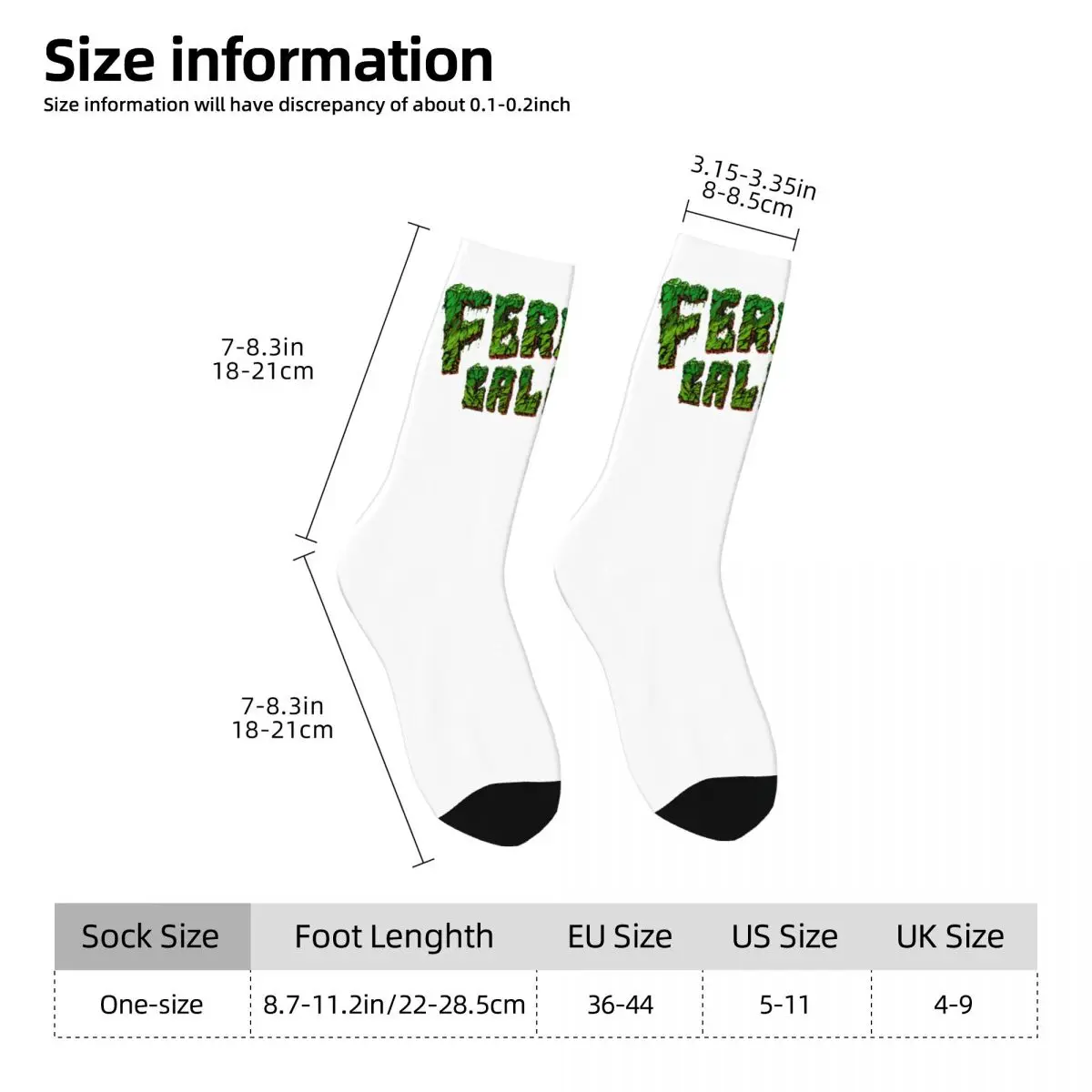 Crazy compression Feid Ferxxo 2024 Tour Sock for Men Harajuku Ferxxo Quality Pattern Crew Sock Casual