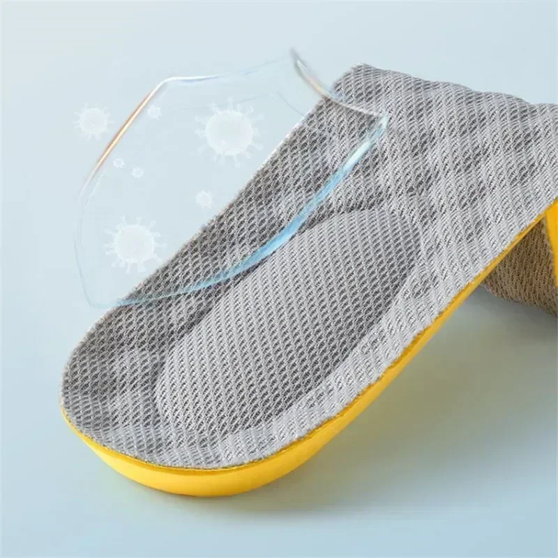 Sports Massage Shoes Insoles Super Soft Running Insole for Feet Shock Absorption Baskets Shoe Sole Arch Support Orthotic Insoles