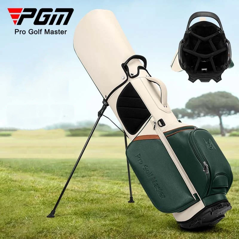 PGM QB175 Golf Bag Women's Stand Bag 7-Grid Plug Hole Shoulder Strap Golf Waterproof Microfiber Club Bag