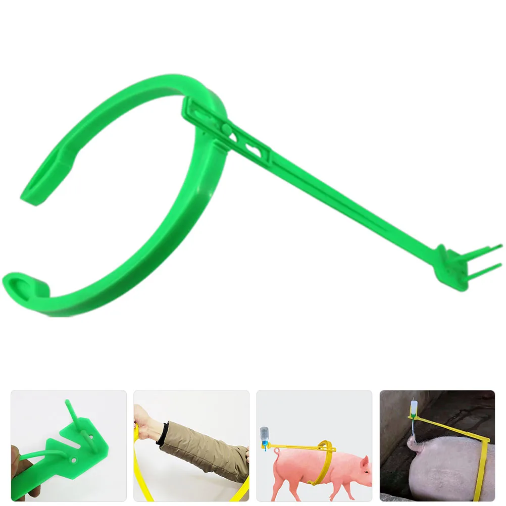 

Pig Rack Plastic Auxiliary Circle Vacuum Back Clip for Livestock Farm High Efficiency Easy Use Saves Time Pig