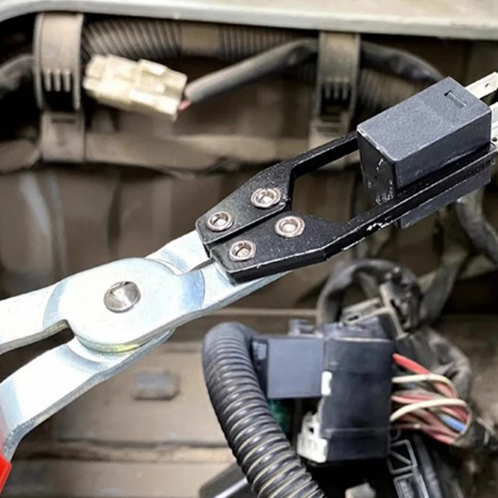 

2Pcs Universal Fuse Pliers Chrome Vanadium Steel Relay Puller Tool for Automotive Electrical Work Heavy Duty Car Repair Pliers