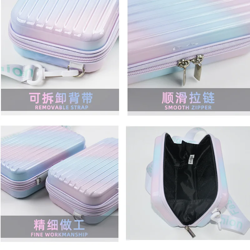 見た目も良いネットセレブ向け女性用スーツケース、徐々に色が変わる24インチ大容量学生向けスーツケース