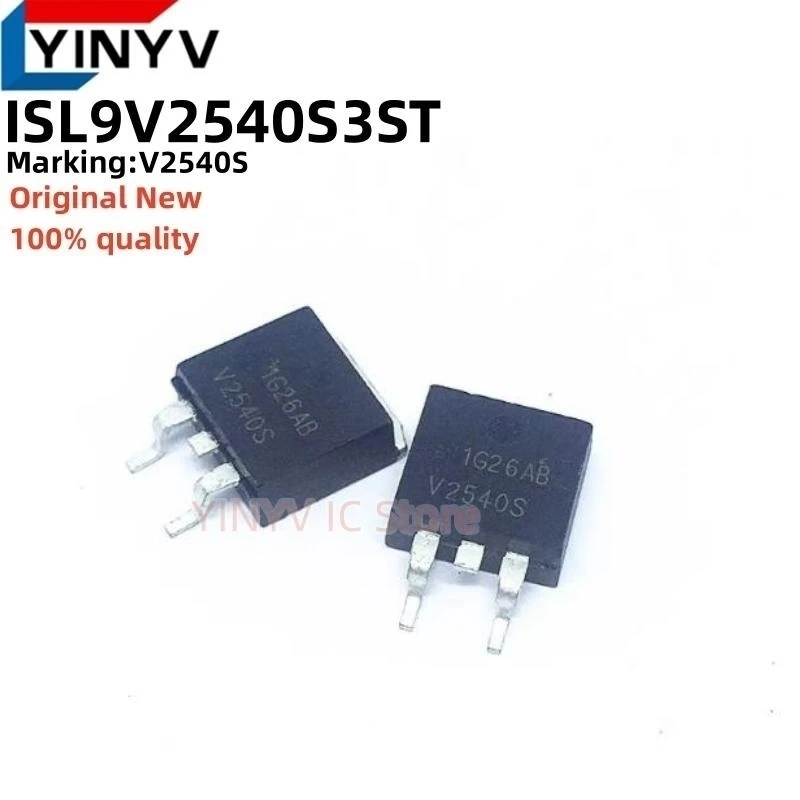 5PCS/lot ISL9V2540S3ST ISL9V2540S3S V2540S ISL9V2540S TO-263 EcoSPARK N-Channel Ignition IGBT 430V 15.5A chip Car transistor New