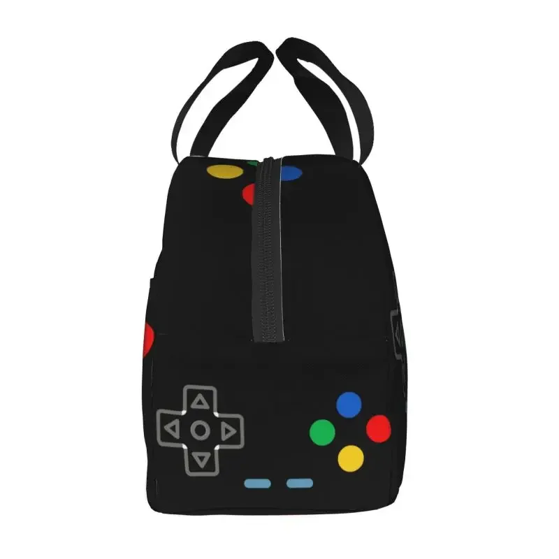 I Am Always In Control Resuable Lunch Boxes Multifunction Video Game Gaming Controller Thermal Cooler Food Insulated Lunch Bag