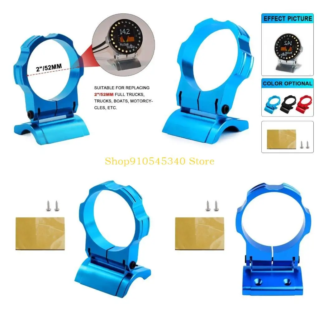 

U2JA Car Pillar Gauge Meter Mount Bracket Single Hole Bracket Vehicle Accessories