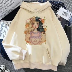 Melanie Martinez Manga Hoodies For Women Winter Streetwear Aesthetic Y2k Trendy Popular Sweatshirts Female Casual Loose