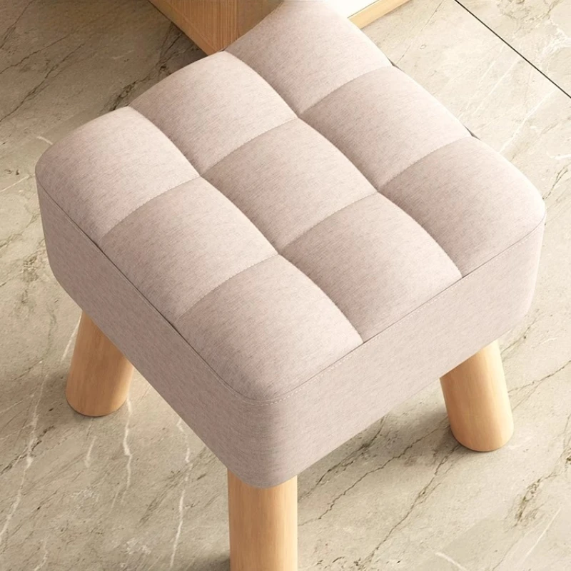*Foot Stool Chair Shoe Changing Hallway Accessories Pads Entryway Bar Portable Designer Furniture