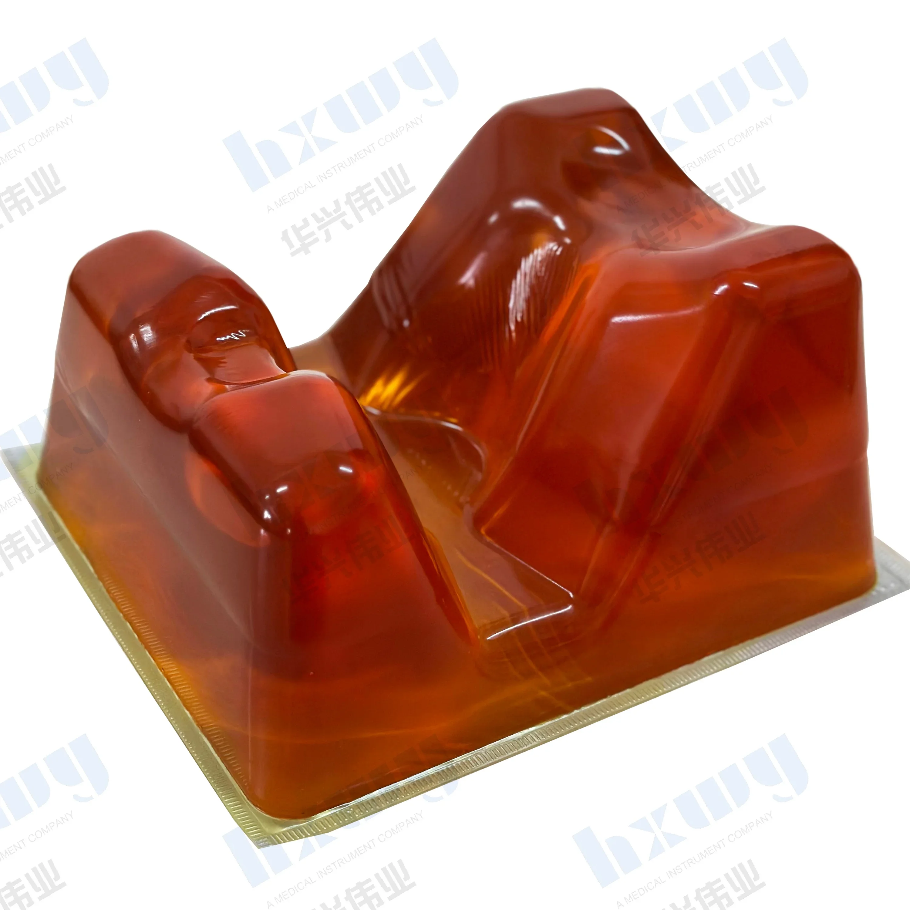 外科用医療用品 手術用ヘッドジェルパッド 仰臥位手術用 頭部サポート 手術台用