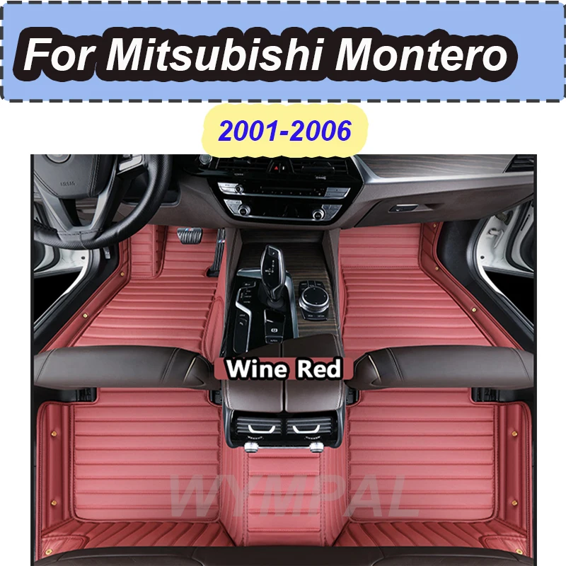 

Роскошные автомобильные коврики для Mitsubishi Montero Outlander Airtrek CU ZE ZF 2001 ~ 2006 кожаные коврики ковры автомобильные аксессуары