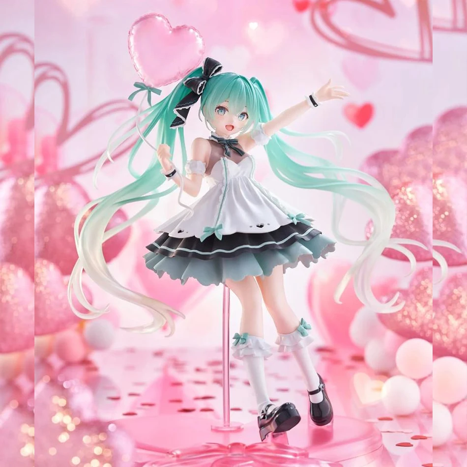 New Hatsune Miku Anime Figure Toys Birthday Party Styling MIKU Kawaii Cartoon PVC Action Figurine Model Doll Birthdays Gift Kids - view 2