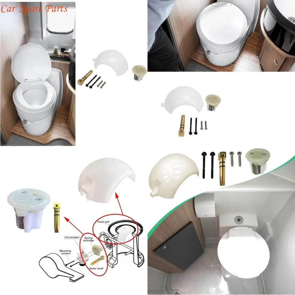 

Y4ua Trailer Flush Ball для туалетов с быстрым установкой 600342537 600342766