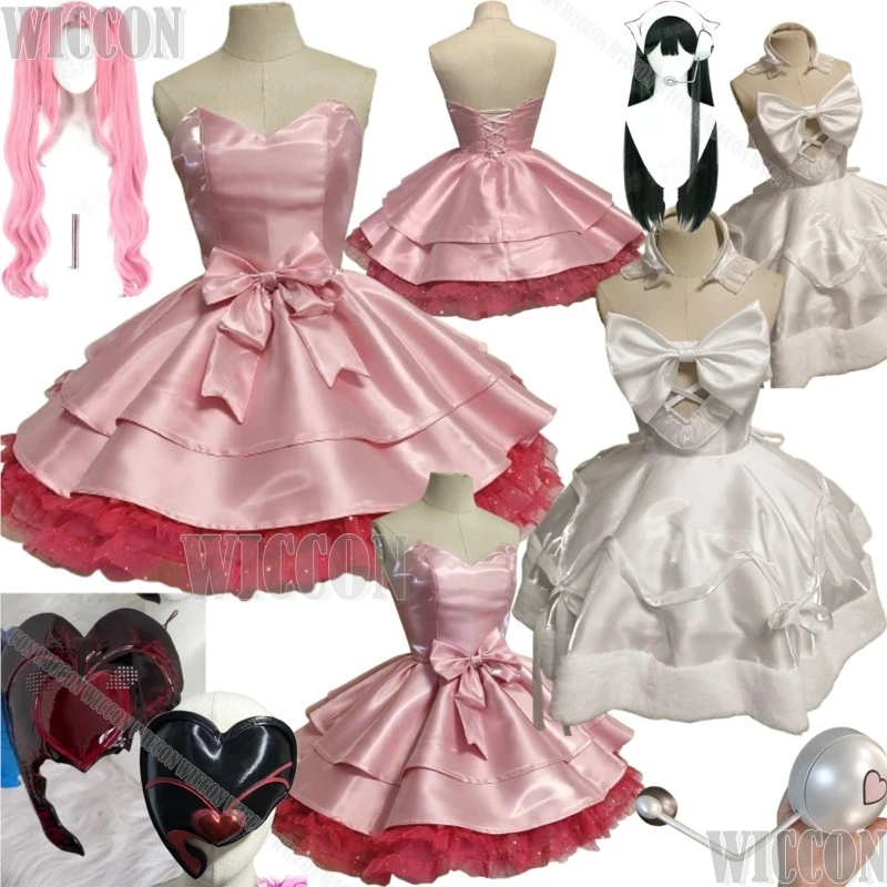 2026 Zombiestage Sua Mizi Alienstage Cosplay Wig Earphone White/Pink Lolita Gothic Zombie Woman R1 ZOMST-Little Bunny Halloween