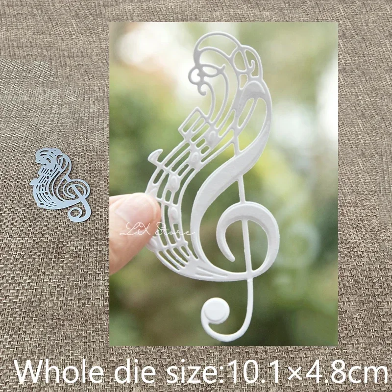 

XLDesign Craft Metal Cutting Dies stencil mold Musical notes decoration scrapbook Album Paper Card Craft Embossing die cuts