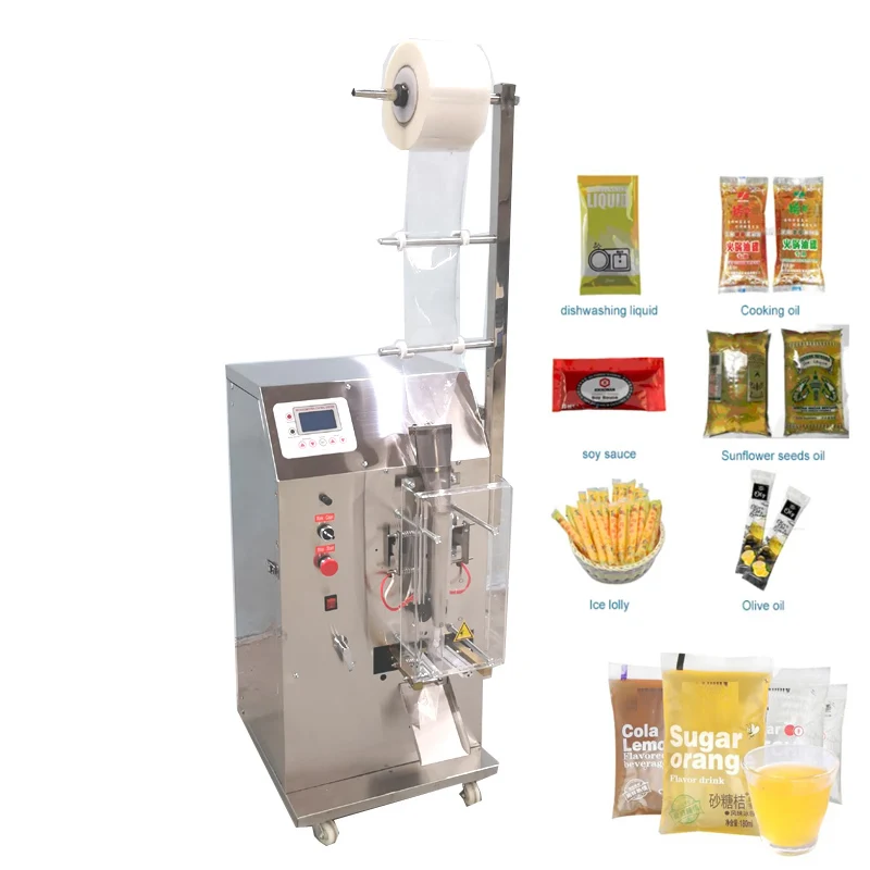 

3-500ml Small Business Liquid Water Bag Packaging Machine Automatic Quantitative Liquid Packaging Sealing Machine