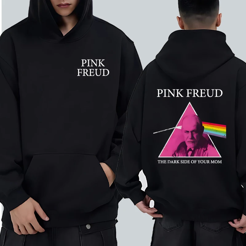 

Winter New Hoodie Sigmund Freud Psychologist Psychoanalysis printed Sweatshirt Men women vintage pullover Unisex Fleece clothing