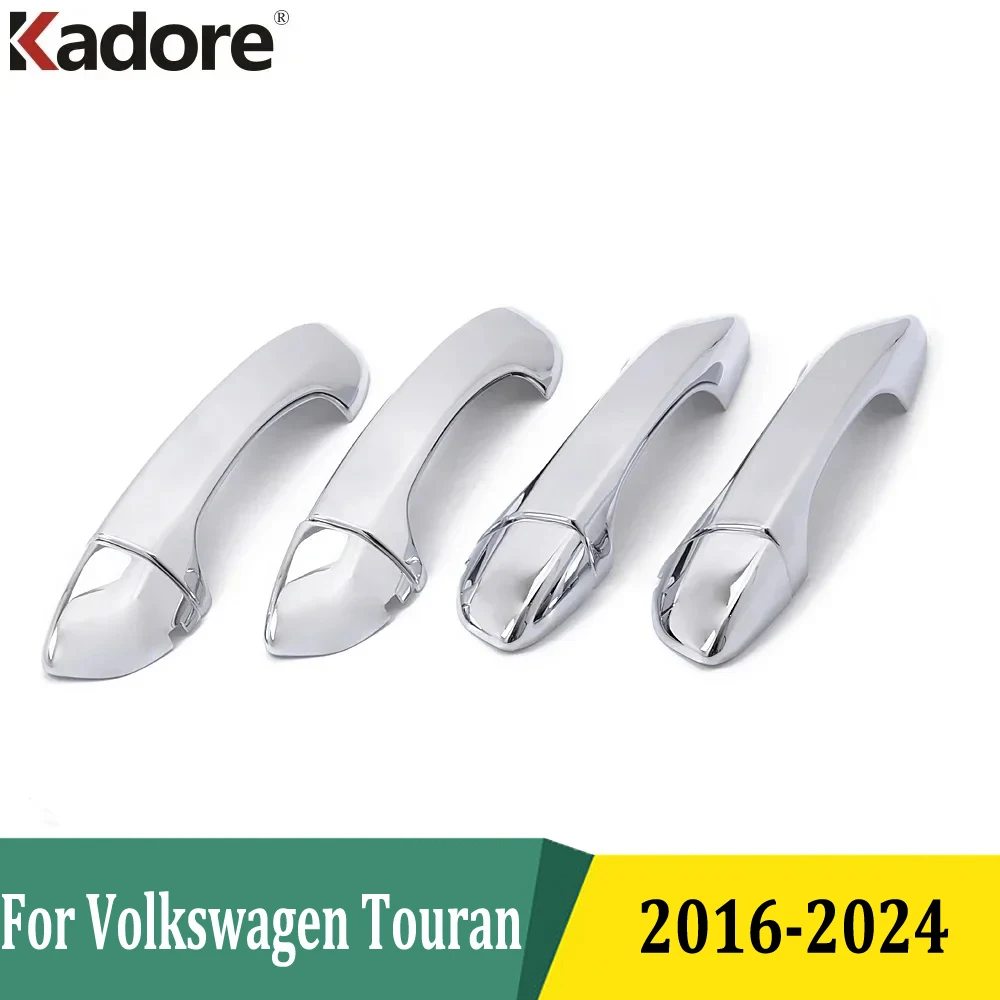 

For Volkswagen Touran 2016 2017 2018 2019 Chrome Side Door Handle Cover Trim Car Styling Auto Accessories