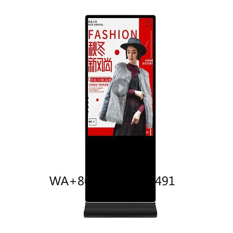 LCD Advertising Display Floor Standing Kiosk Wall Truss Mount LED Screen for Mall Market Commercial Digital Signage Promotion