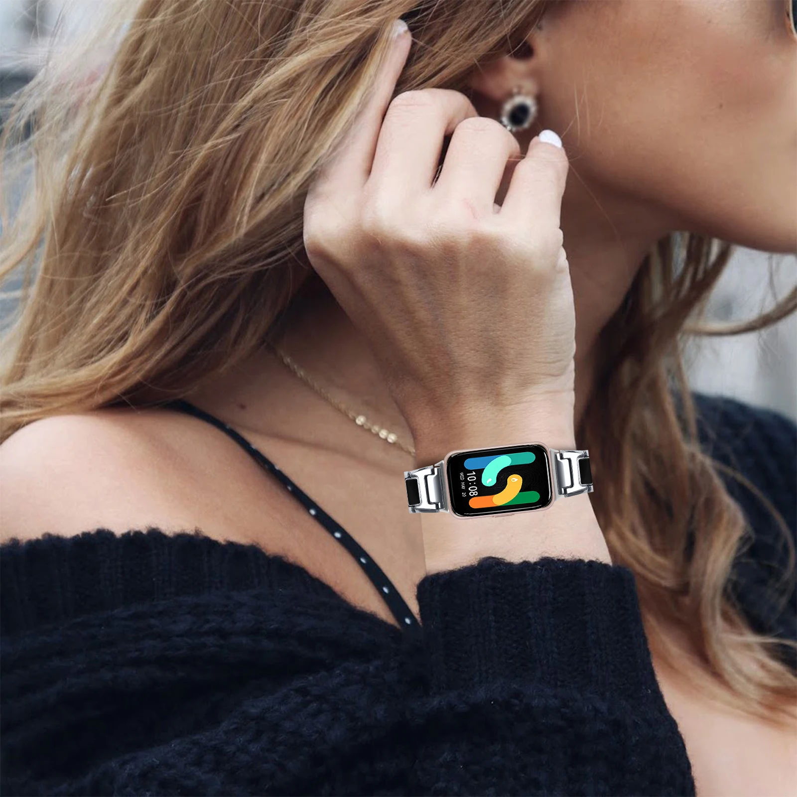 Керамический ремешок для Samsung Galaxy Fit 3 SM-R390, аксессуары, ремешок для часов для Samsung Galaxy Fit3 SM-R390, сменный браслет