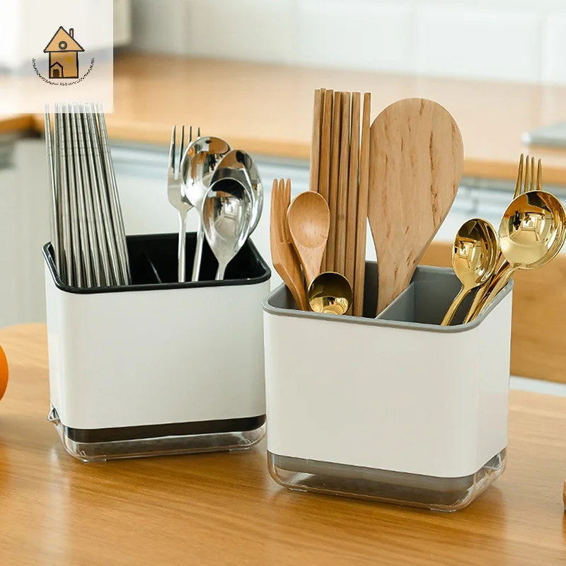 

Household Multi-Functional Tableware Rack, Kitchen Tableware Drain Rack, Chopsticks Rack, Spoon, Chopsticks, Fork, Storage Rack