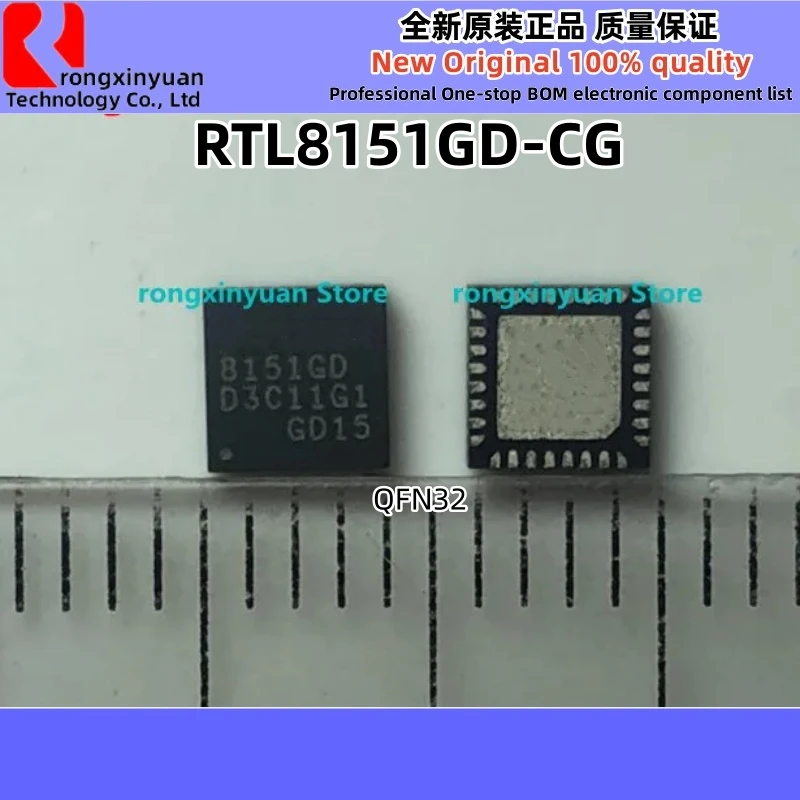 2 قطعة RTS5242 RTS5242-GR RTL8151GD-CGT RTL8151GD 8151GD RTL8111H RTL8111H-CG 8111H RTL8111G RTL8111G-CG 8111G 100% جديد وأصلي