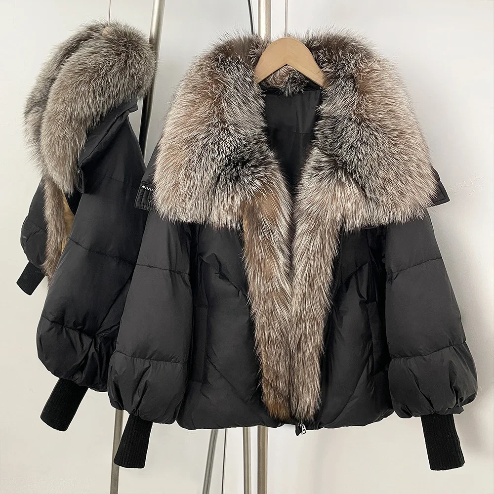 OFTBUY 오리털 재킷 여성 의류 리얼 퍼 재킷 여성 다운 코트 및 파카 천연 퍼 코트 겨울 퍼퍼 재킷