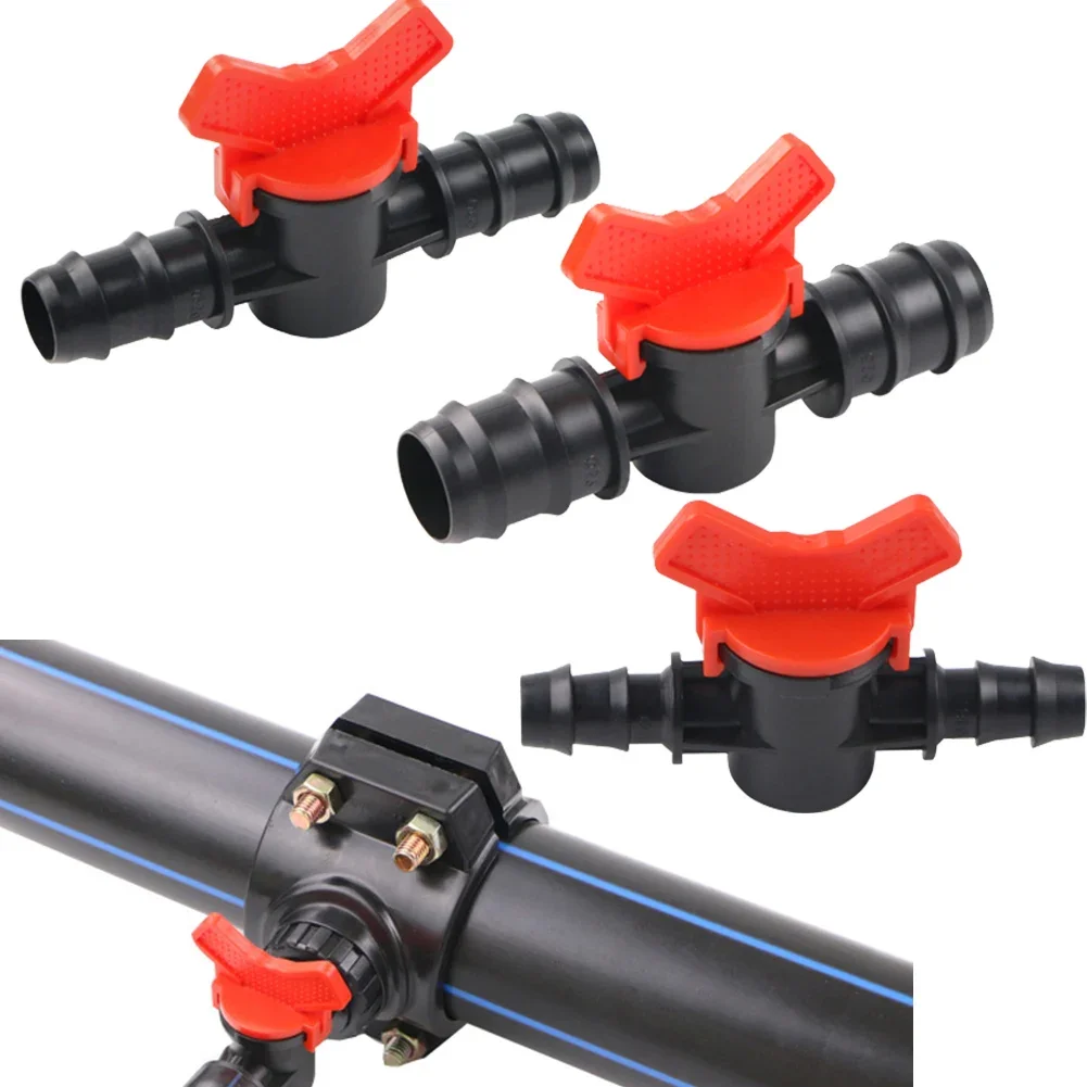 

Shut-off Valve Ball Valve Connector PE Pipe PN4 Drip Hose 16 20 25 Mm Garden Drip Hose Tap Garden Tools