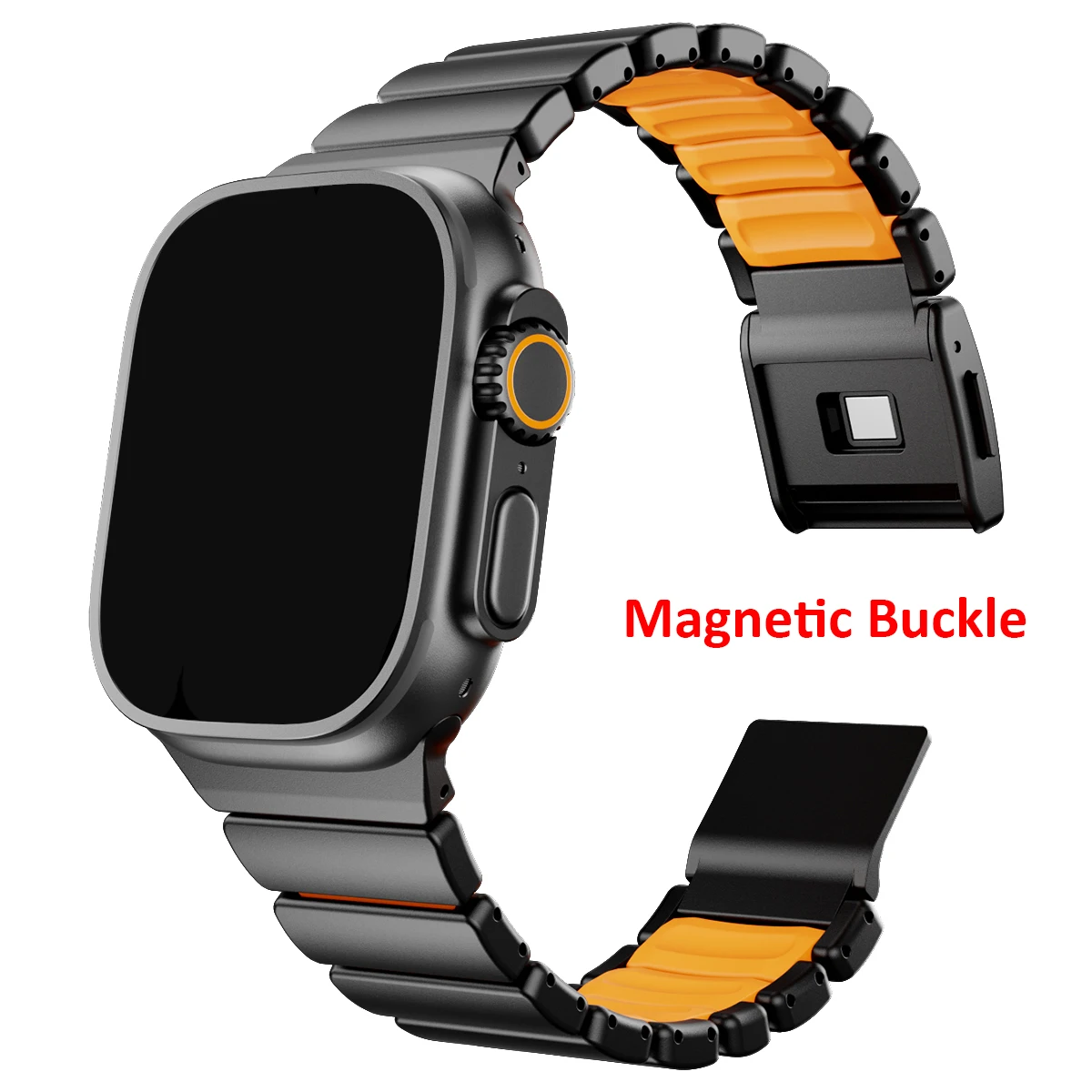 Herren-Edelstahlband für Apple Watch Ultra 3, Armband 49 mm, 46 mm, 45 mm, 44 mm, luxuriöses Metallarmband für Iwatch 11, 10, 9, 8, 7, 5, 6 SE3