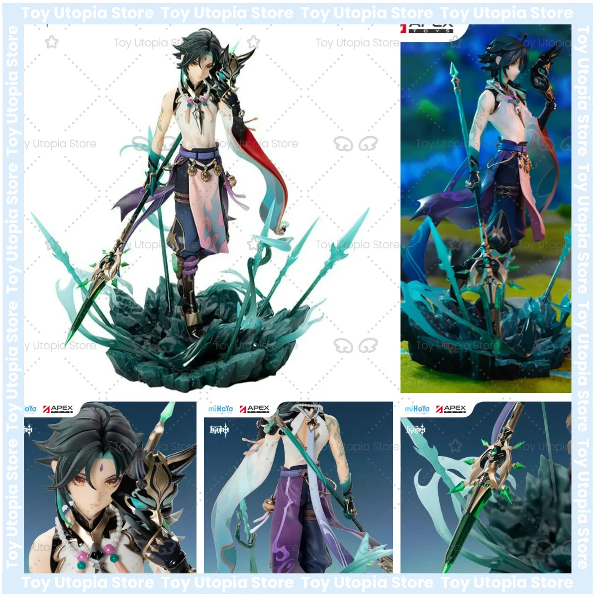 

Impacto Genshin original APEX-TOYS ‌ 'Xiao figura 1/7 figuras de acción de Anime modelo juguetes muñeca regalo 27cm en stock