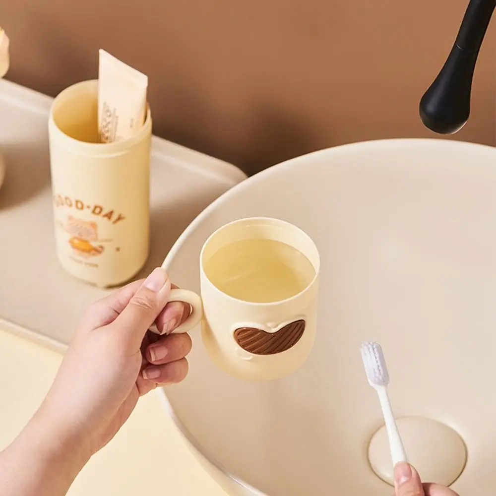 Creative Little Raccoon Washing Cup Cartoon Portable Toothbrush Box Large Capacity Toothbrush Cup Home Travel