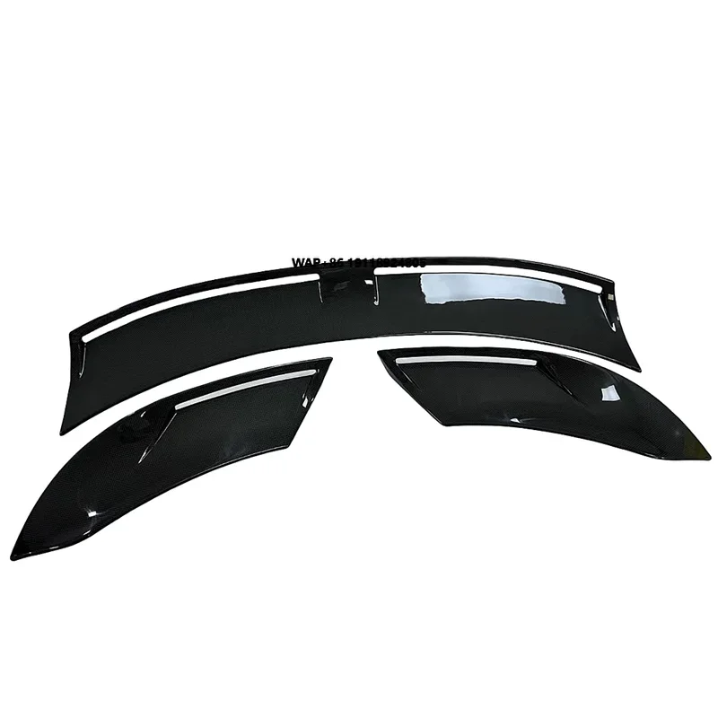 Roma MSY Style Dry Carbon Fiber Rear Spoiler Wing for  Roma